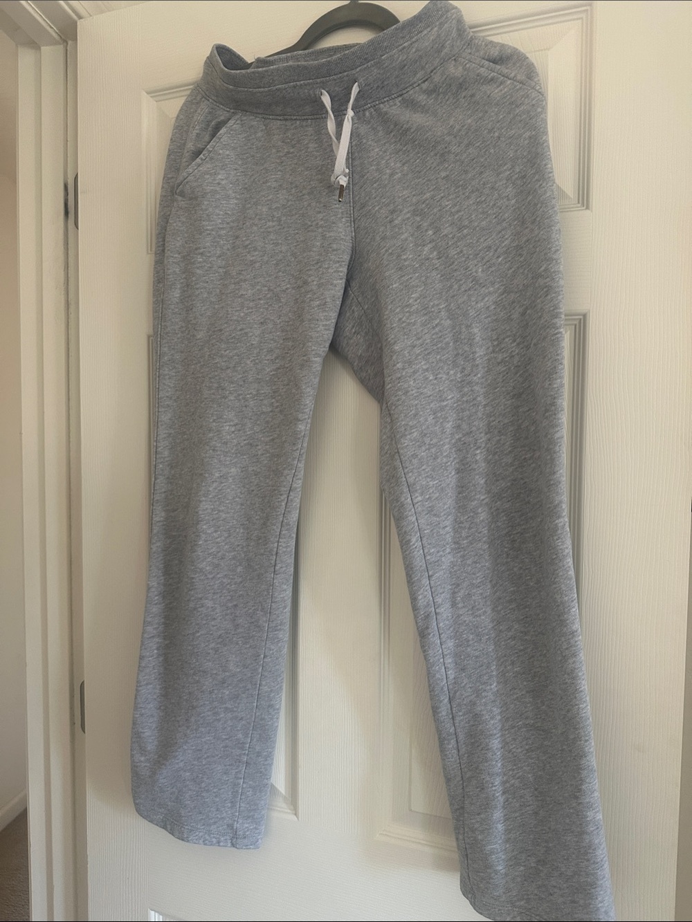 tek gear Light Heather Gray Women's Pull-On Jogger Pants with Drawstring
